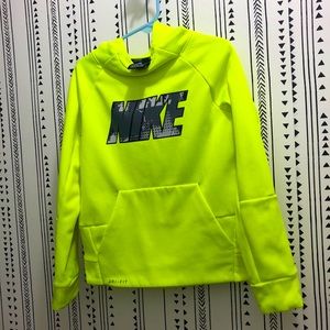 Boys Nike Neon Sweater Sz 6